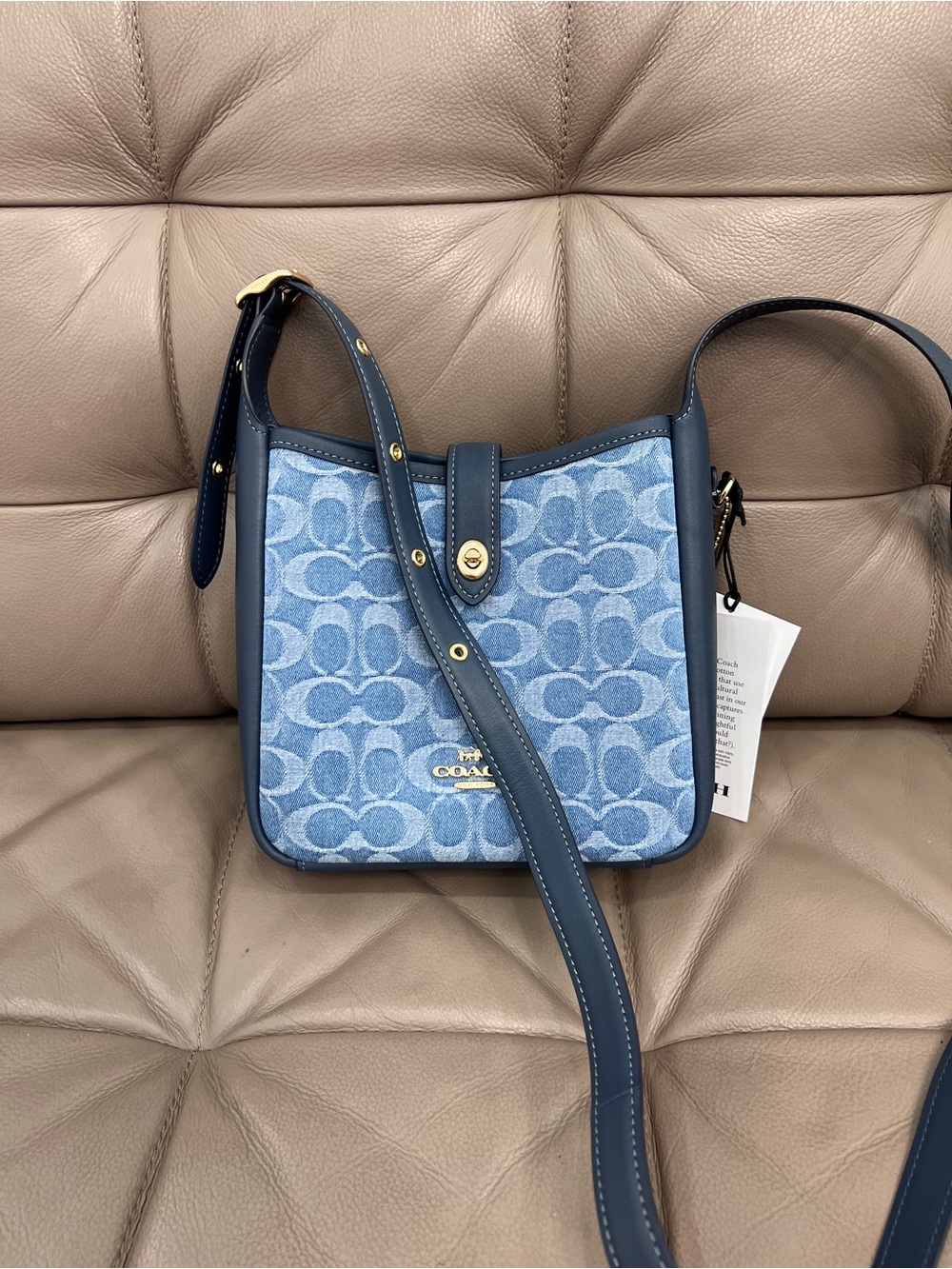 NWT Coach Hadley Mini Crossbody Bag